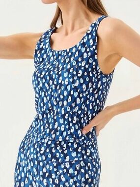New Lilly Pulitzer UPF 50+ Luxletic Ari Reversible Active Tank Size Medium